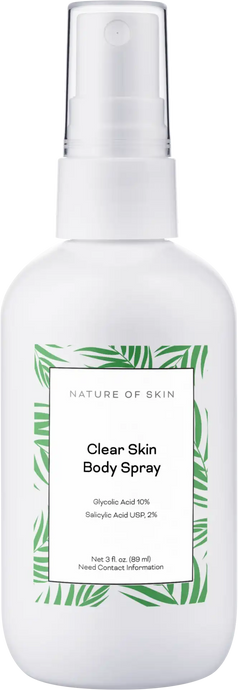Clear Skin Body Spray